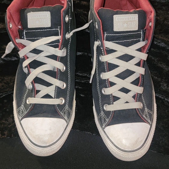 Converse Black High-Top Sneakers - Picture 2 of 8